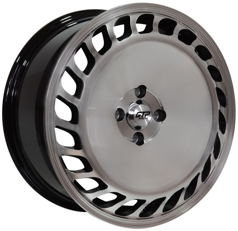 GTP Wheels<br>GTP 023 - Schwarz poliert (17x7.5)